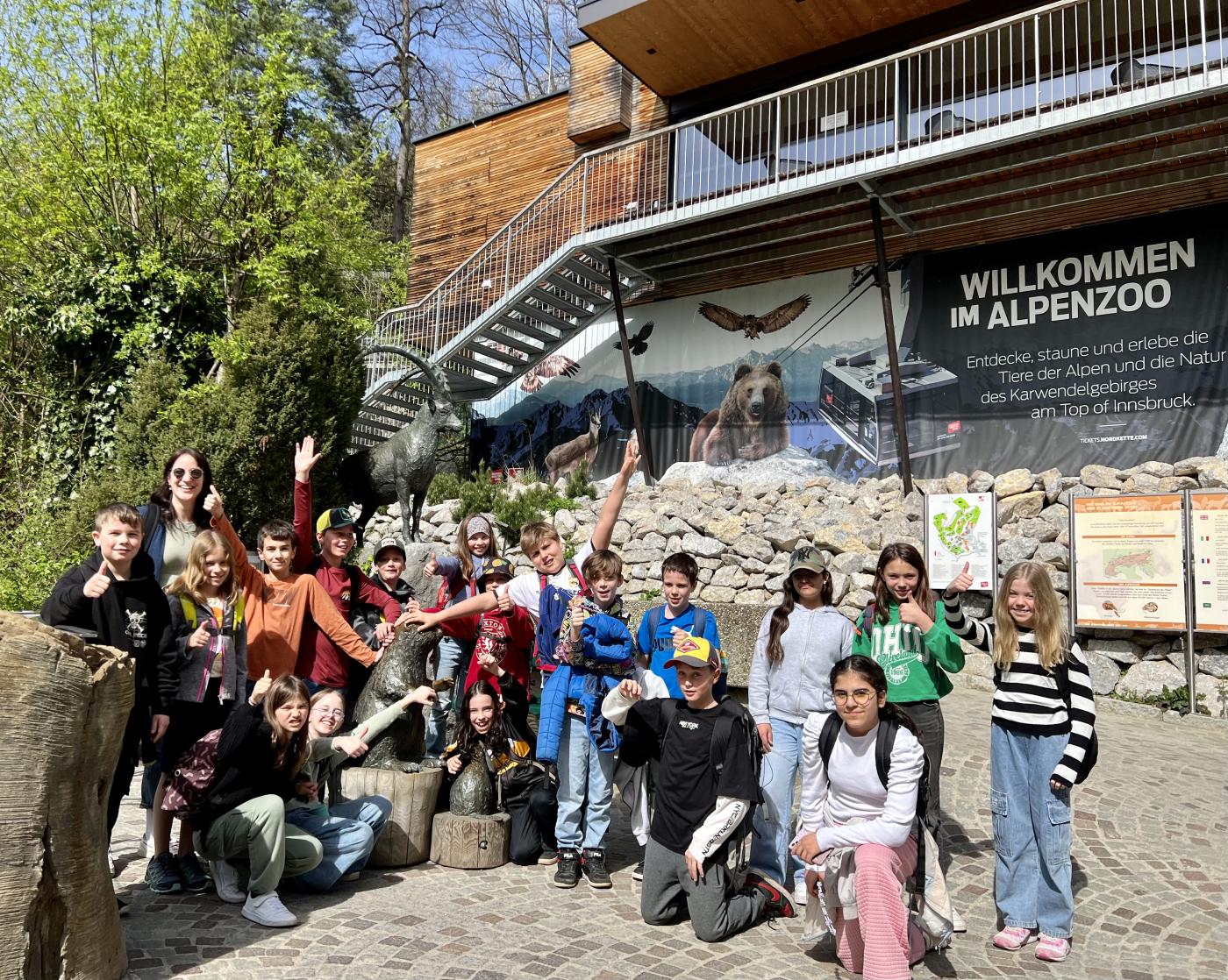 Exkursion zum Alpenzoo