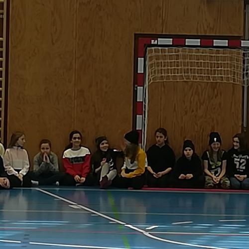Sieg der BRG-Mannschaft in der Vorrunde Handball Schulcup