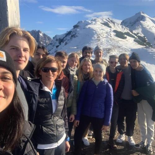 Gruppen Bild am Seefelder Joch auf 2059 hm