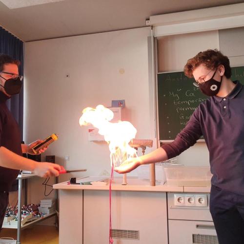 Brennende Hände 3