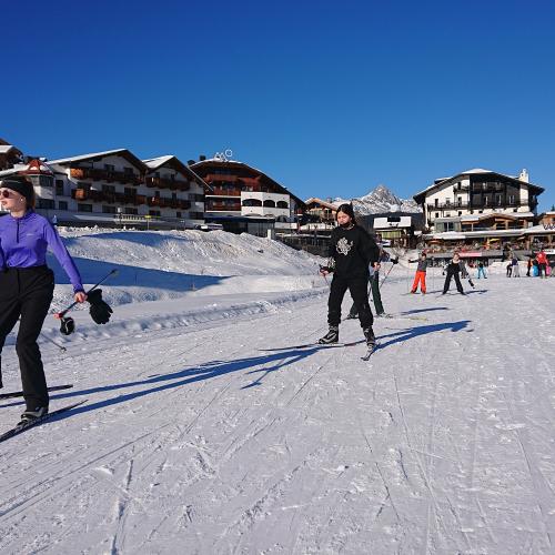 Erste Skatingschritte