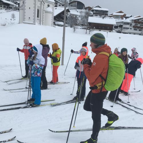 Warten auf den Start