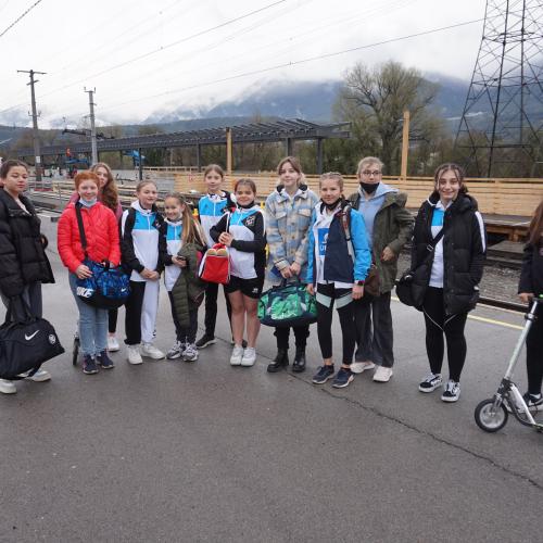 Abfahrt am Bahnhof Telfs /Pfaffenhofen um 8.00h