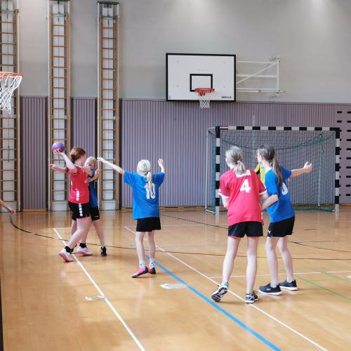 Olivia beim Torschuss