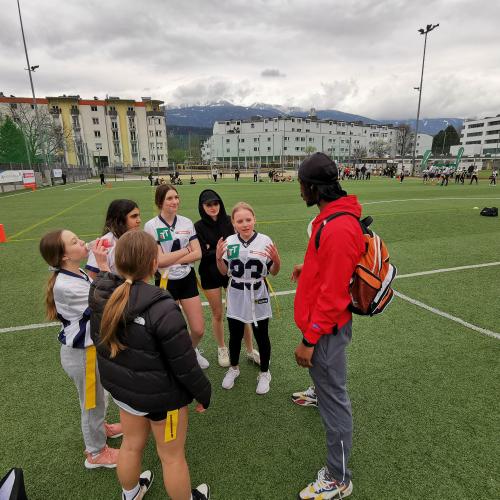 Besprechung mit dem Coach