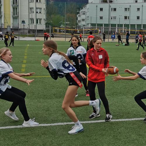 Offence üben am Seitenrand