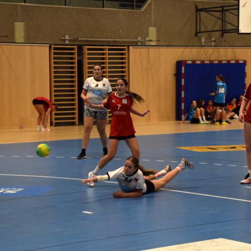 Handball Tirol beim Angriff