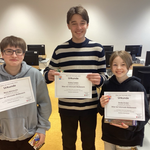 Gewinner 2. Klasse 