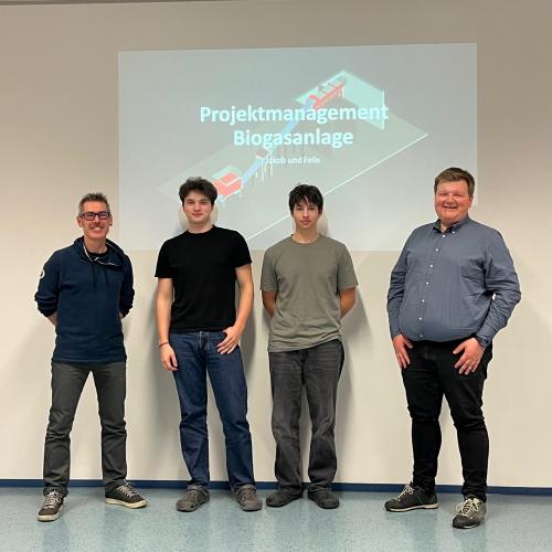 Projektteam Biogasanlage