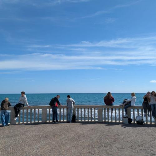 Am Strand von Ostia