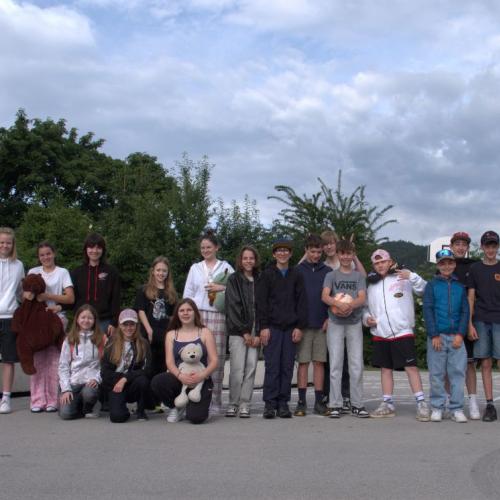 Gruppenfoto vor dem Start