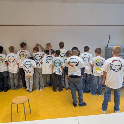 Die Kunstwerke der Jungs