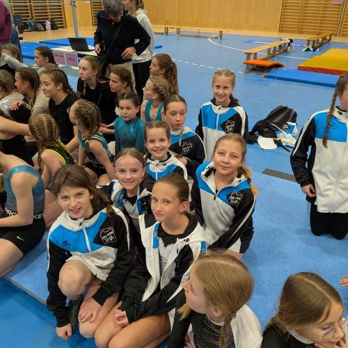 Warten auf die Siegerehrung