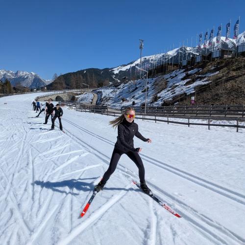 Laura immer vorne dabei