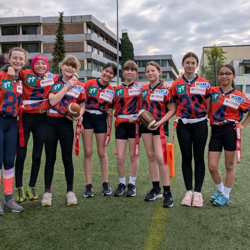 Das Gewinner- Team der 2. Klasse Mädels