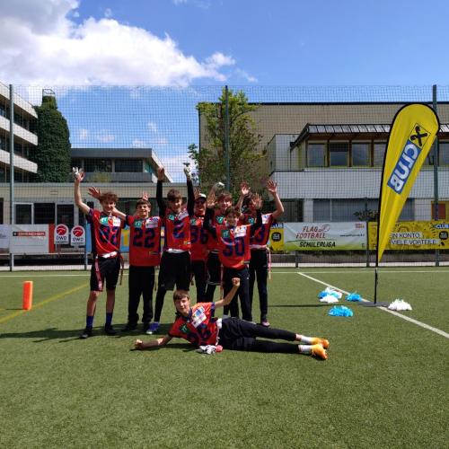 das Siegerteam der 4. Klasse Jungs