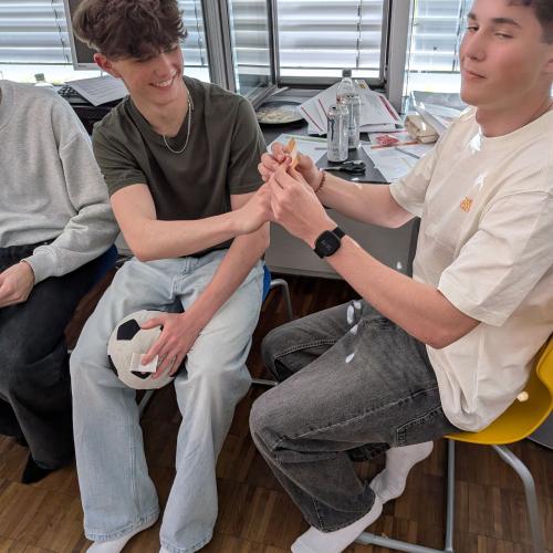 Verband anlegen