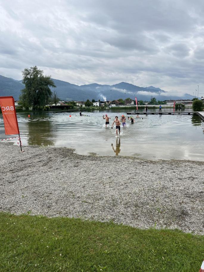 Schwimmausstieg