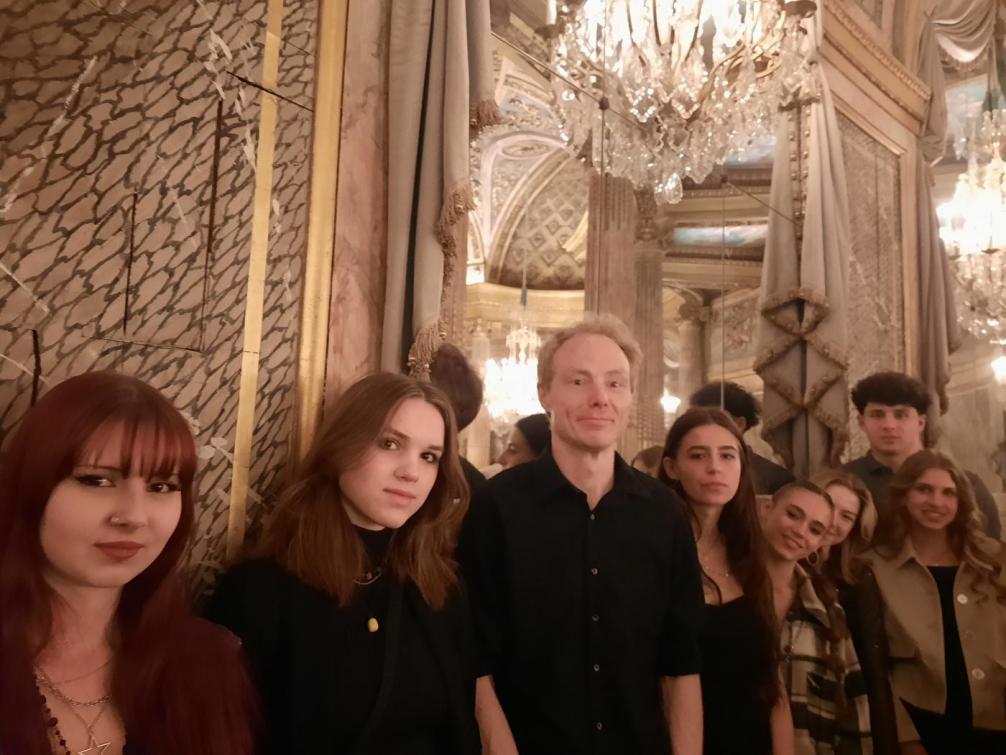 à l'opéra de Versailles