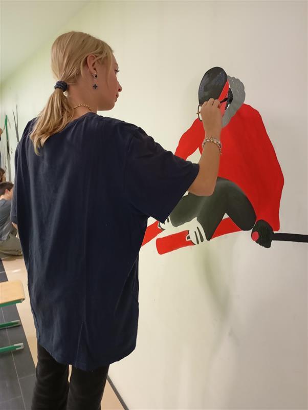 Kreativ Tage , Open Studio 5b, 6b, 7b und 8b Klasse 5