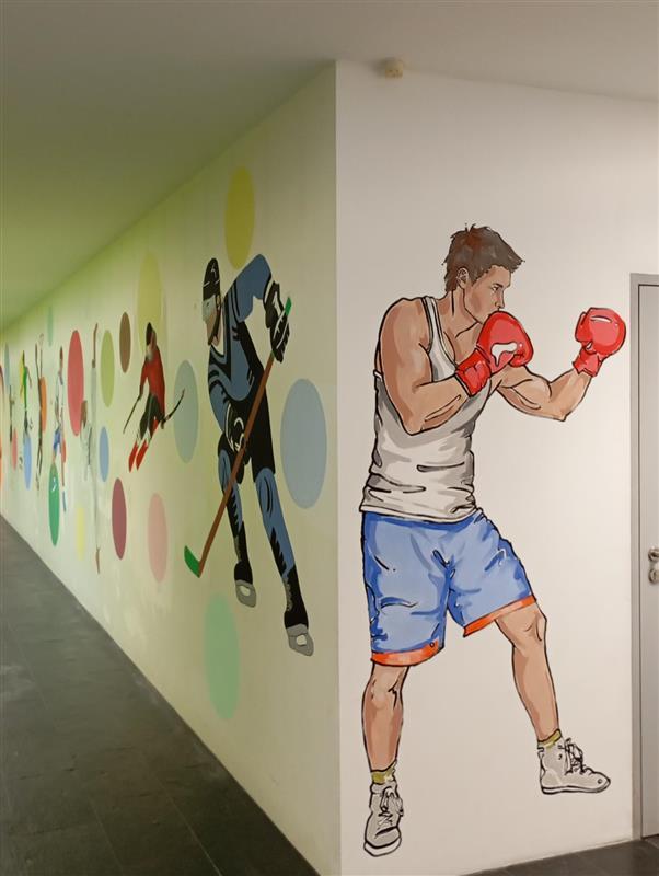 Kreativ Tage , Open Studio 5b, 6b, 7b und 8b Klasse 9