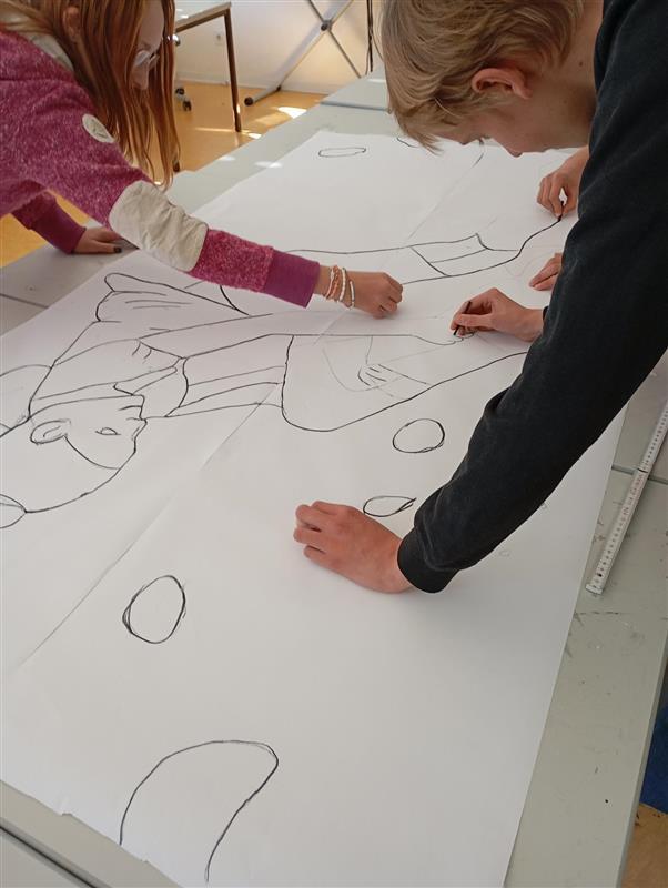 Kreativ Tage , Open Studio 5b, 6b, 7b und 8b Klasse 2