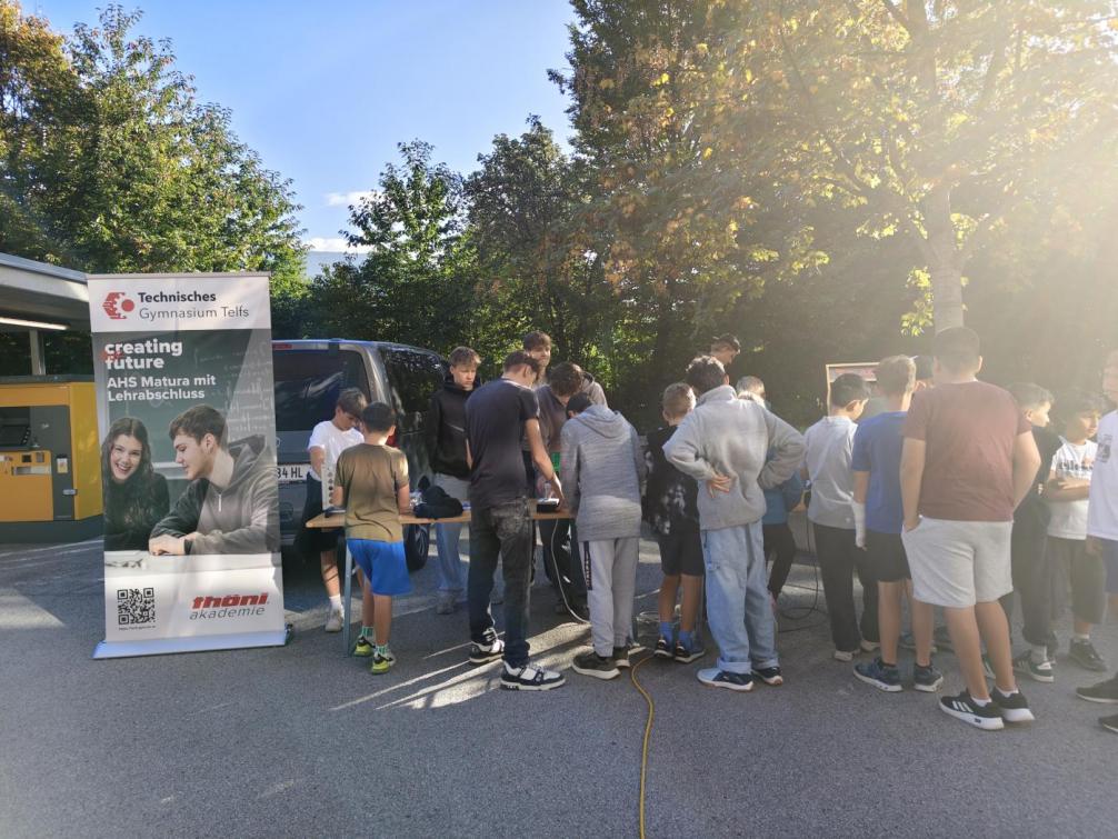 Mitmachstand der Thöni-Akademie