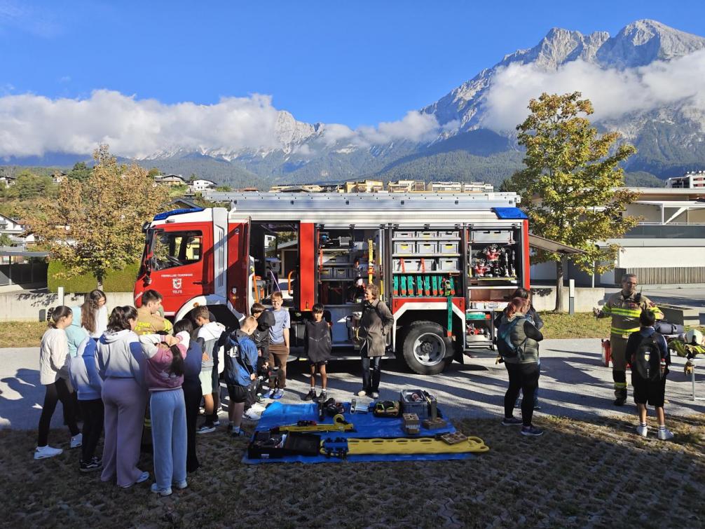 Feuerwehr-Mitmachstand