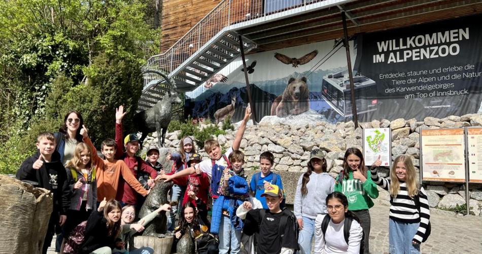 Exkursion zum Alpenzoo