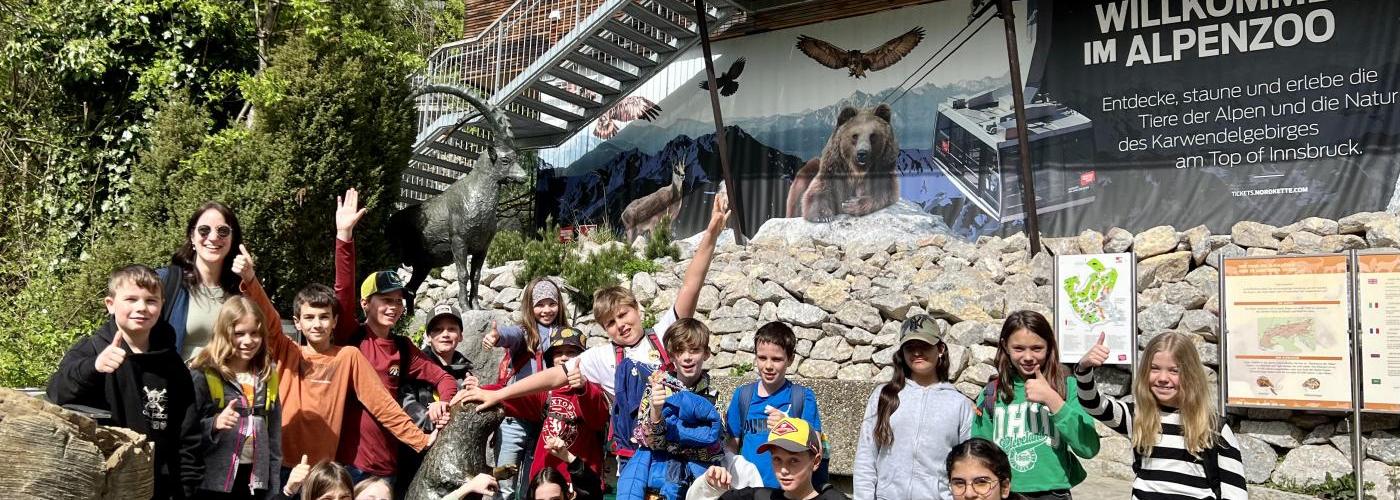 Exkursion zum Alpenzoo
