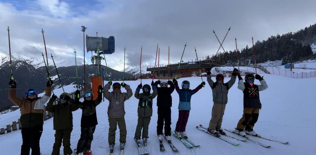 Skifahren an der Berger Alm